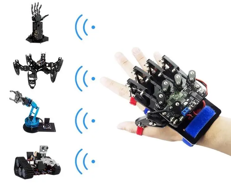  Новый продукт от Hiwonder роботизированная рука с Arduino управлением переносная механическая беспроводным модулем и большим количеством датчиков роботизированное