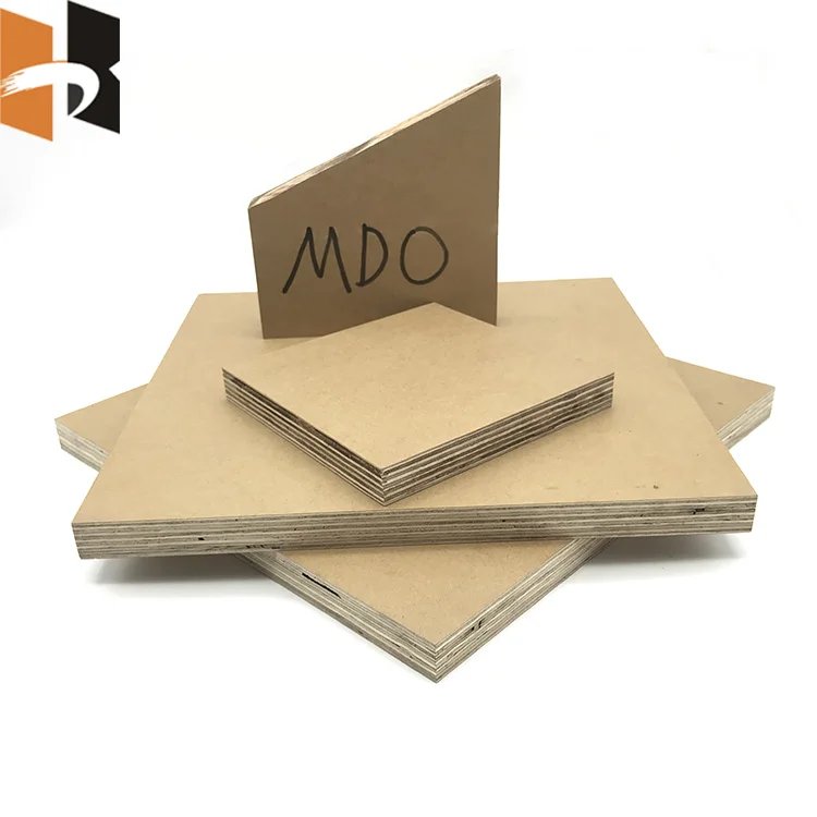 waterproof moistureproof MDO sign board sheets with painted or primed