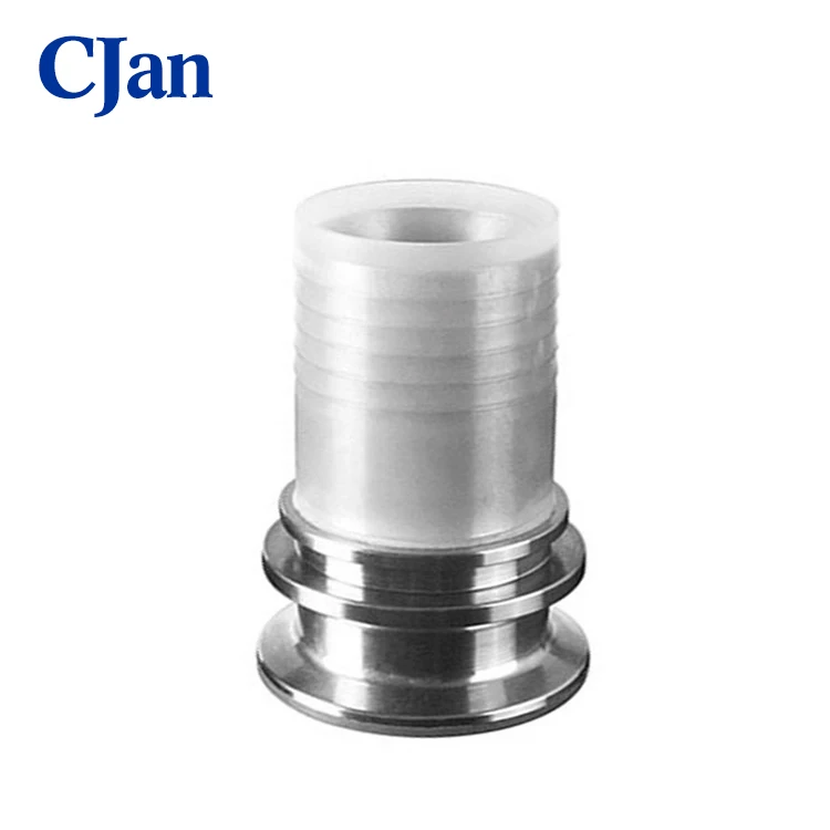 Sanitary stainless steel PFA lined tri clamp hose fitting for Pharmacy pfa lining fittings