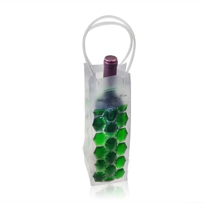 Freeze Gel Wine Cooler PVC Gel Bottle Chilling Bag