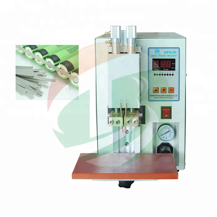 Pneumatic Battery Spot Welder Welding Machine Used For 18650 Cylinder Cell Pack Welding