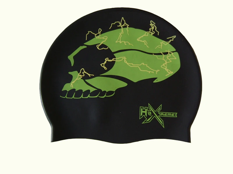 
Silicone Swim Cap With Flag Custom Logo 