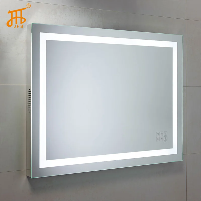 
Mirror Cabinet With Socket + Light Switch Sensor + Fog Demister bright white leds 