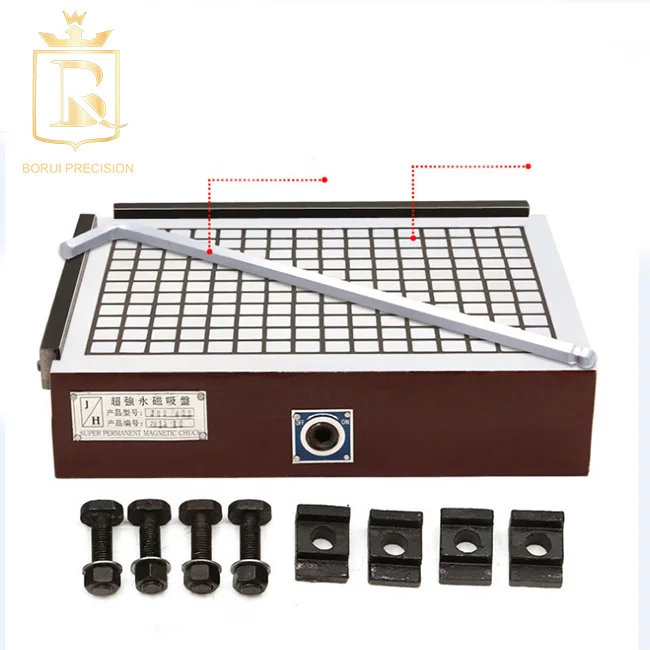 Сильный постоянный магнитный патрон для станка с ЧПУ 400*600