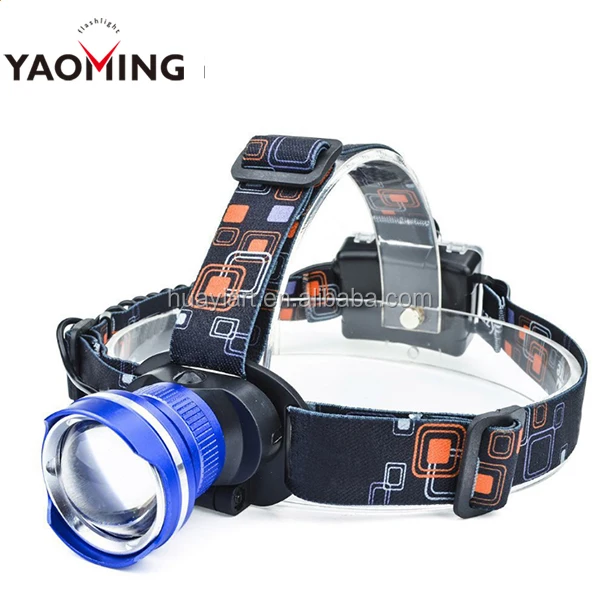 1000lumen Most Powerful 10W xml T6 High Power Zoom Led Headlamp for camping with 3AA battery