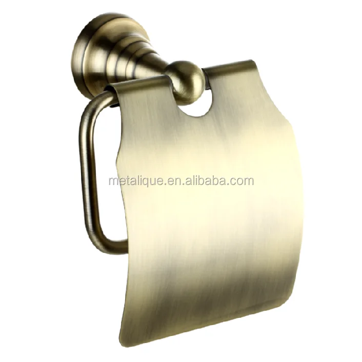 
Metalique 6 Pcs Solid Brass Antique Bronze Bathroom Accessories Sets Toilet Roll Holder Towel Ring Towel Bar Soap Dish Holder 