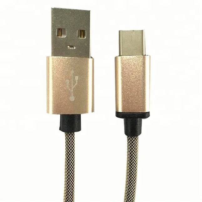 Кабель USB 3.1 Type-C Micro OTG кабель 1 м плетеный для зарядки Type C