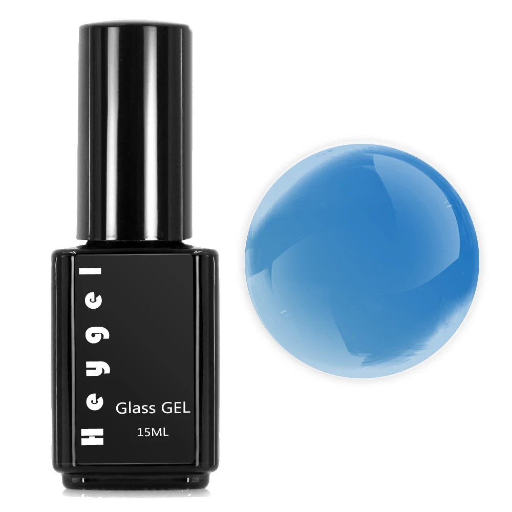OEM Soak Off UV/LED Stained Glass Gel nail polish for nail design