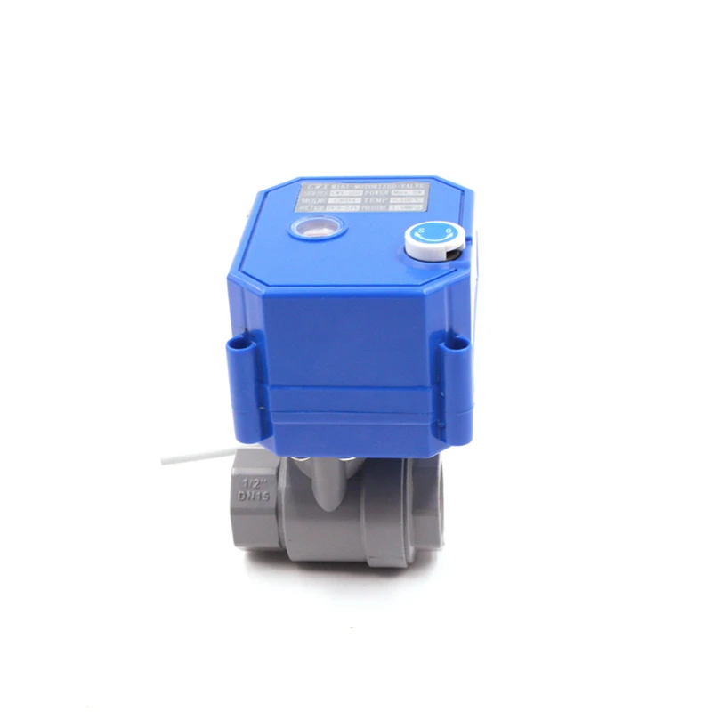 Original Factory 12VDC Irrigation 2 Way and 3 Way Motorized PVC Electric Ball Valve