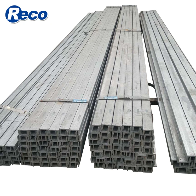 hot dipped galvanized unistrut channel astm a105 carbon steel u channel iron sizes