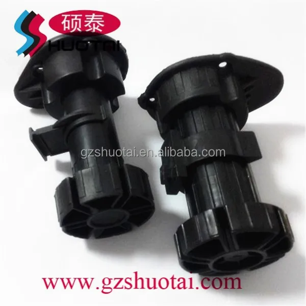 adjustable cabinet legs, Plastic adjustable foot