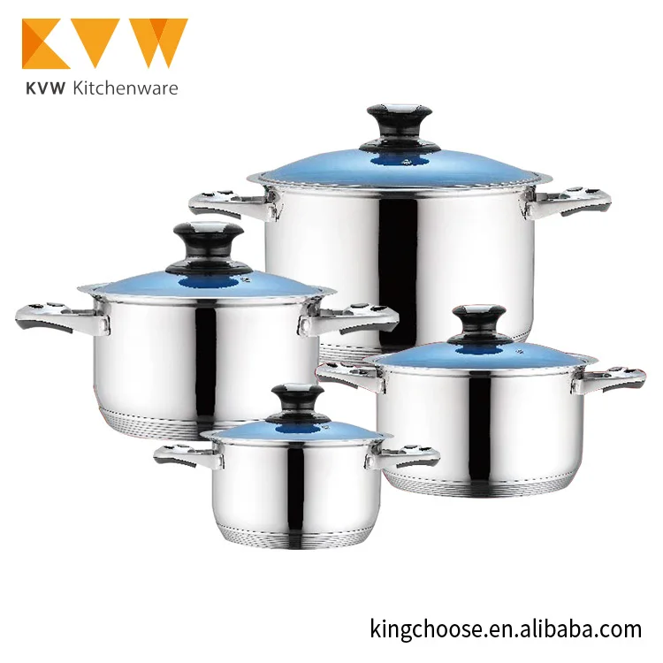 2021 Hot Selling 33Pcs Pots and Pans Sets Cookware Set Stainless Steel
