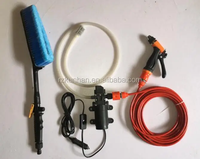 Портативная электрическая самовсасывающая моечная машина высокого давления 12 В постоянного