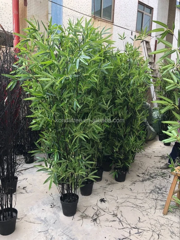  Новинка 2018 декоративное бамбуковое ограждение на удачу для помещений пластиковое стойки растений