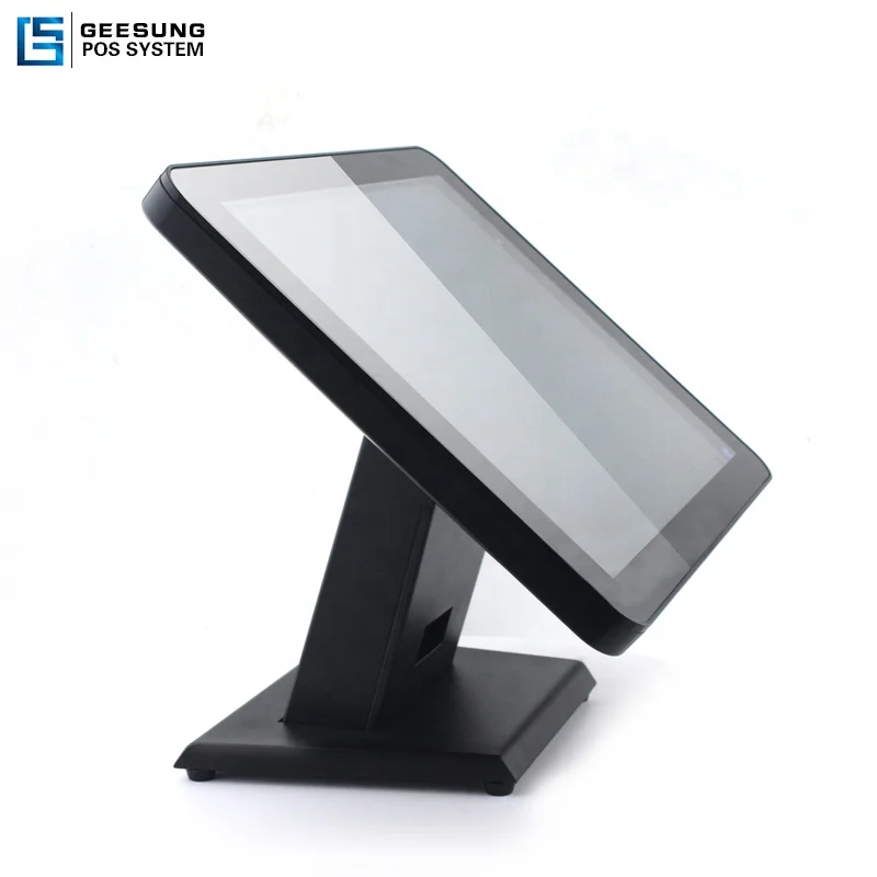 Zero Bezel квадратный 17 дюймов монитор с сенсорным экраном для Pos