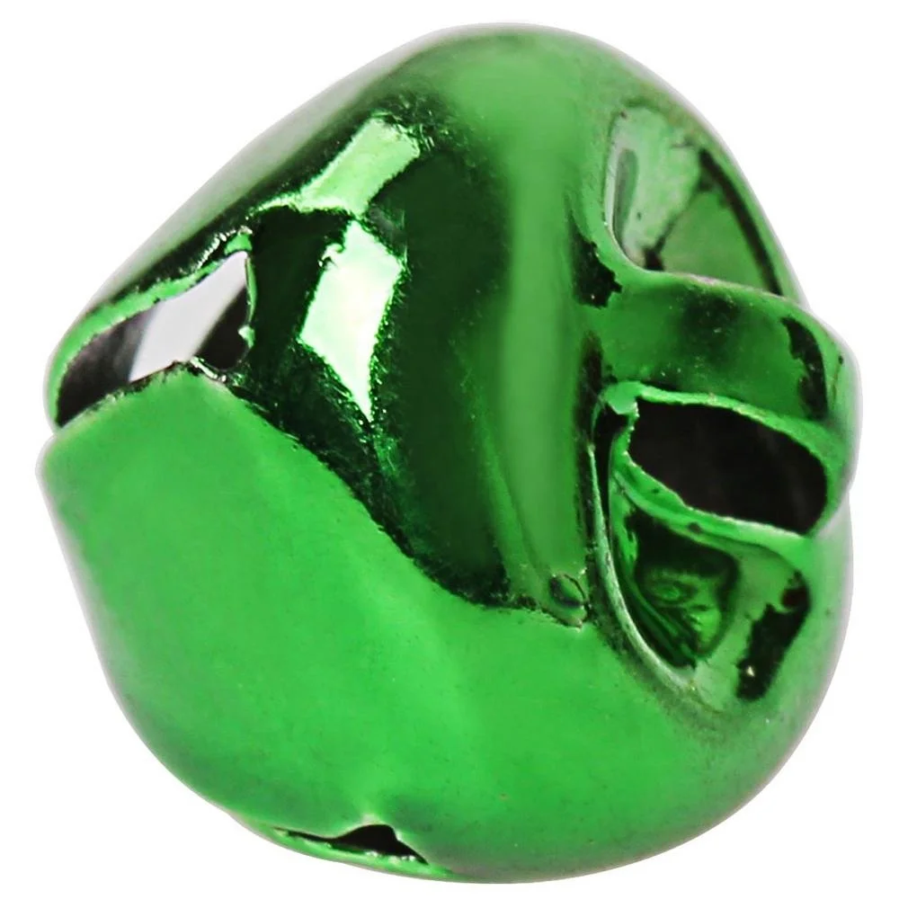 Hot Metal Jingle Bells  Christmas DIY Crafts 30pcs 3/4inch Silver Jingle Bell Metal Round Mini Bells