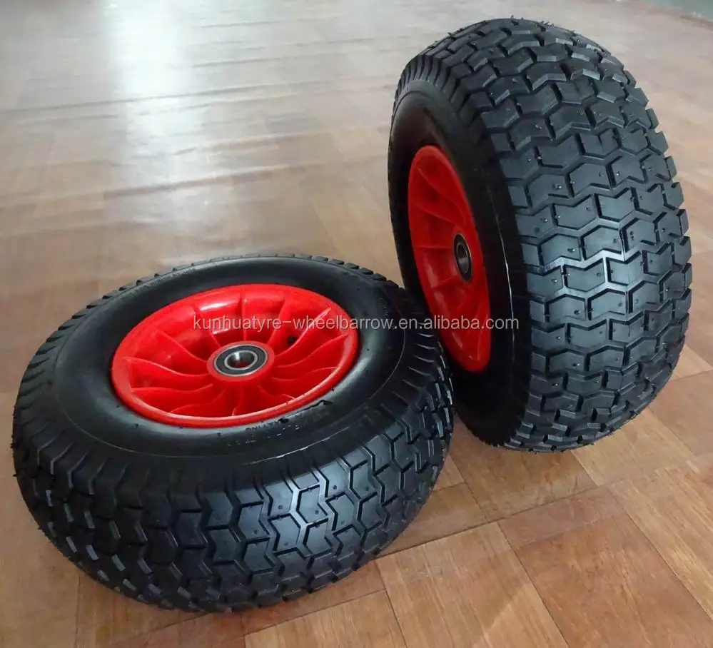 
high quality competitive price plastic rim pneumatic wheel barrow wheel 16x6.50-8 