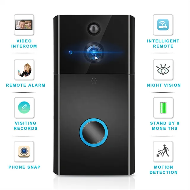 2018 распродажа smart alarm Wi-Fi беспроводной дверной