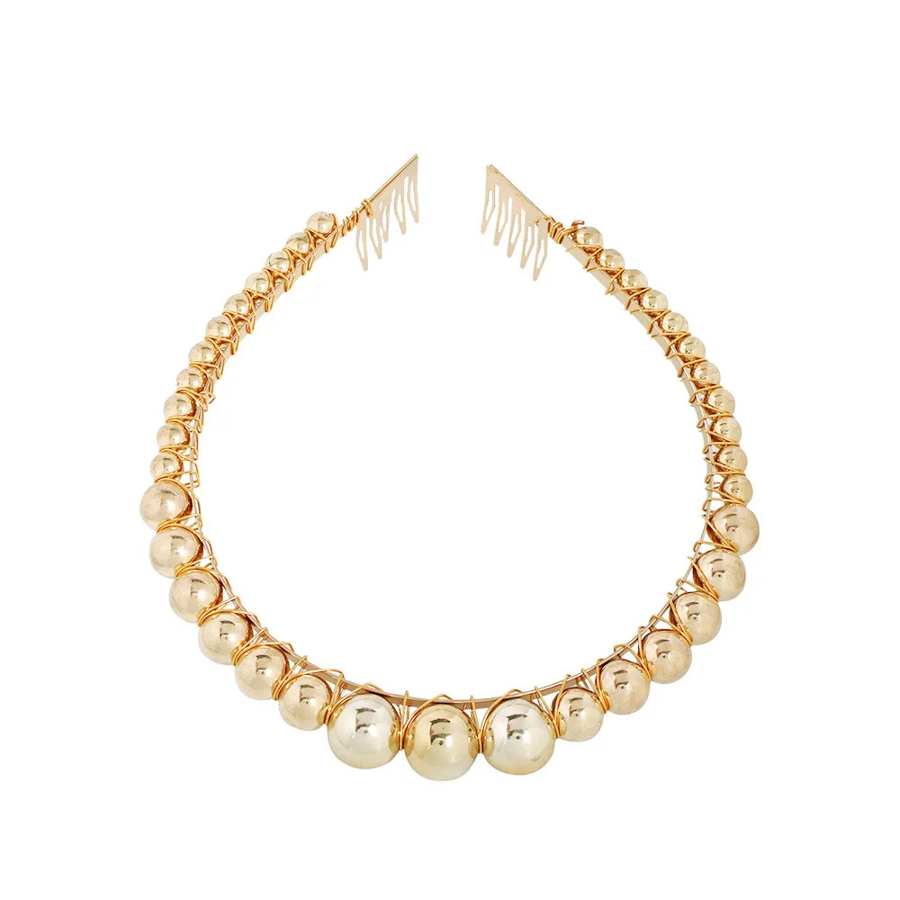 Прямая поставка с фабрики, темпераментная повязка на голову в европейском и американском стиле, классические аксессуары для волос с натуральным жемчугом