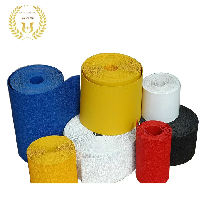 Preformed thermoplastic pavement marking tape roadway safety reflective tape
