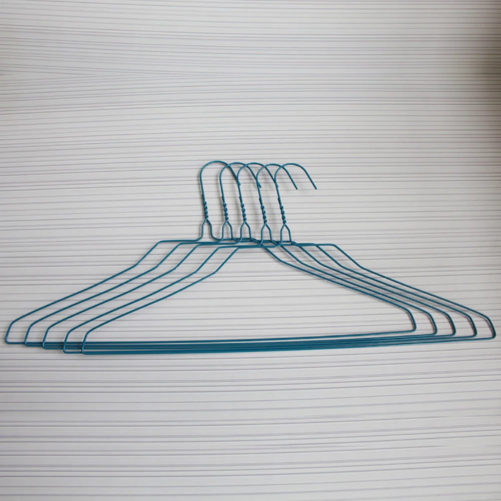 18 Inch Shirt Hanger Laundry Metal Wire Hanger Factory Sales Cheap Clothes Hanger