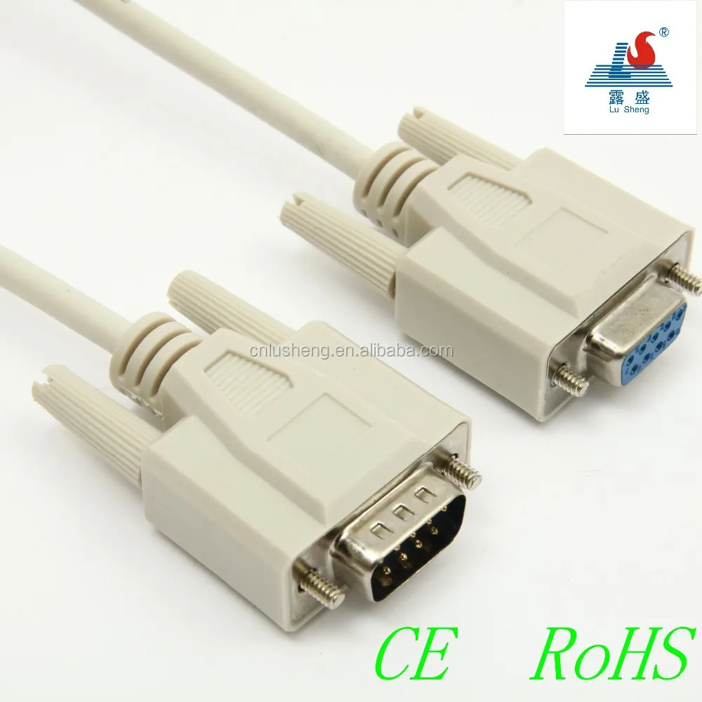 LSC030: SERIAL CABLE RS232 DB9 M/F MOLDED FULL PIN