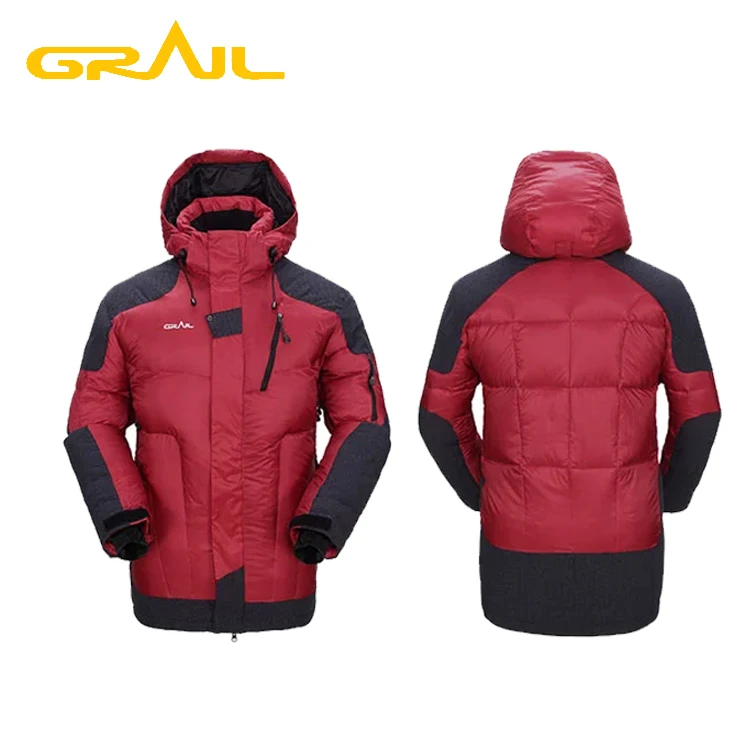 Wholesale windproof thick snow down clothing winter waterproof ski jacket mens
