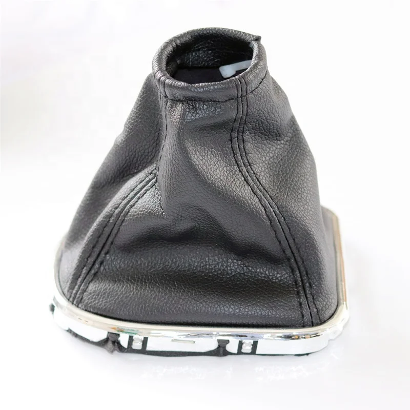 Car leather New design gear shift knob boot cover for Chevy Chevrolet Cruze with low price black line
