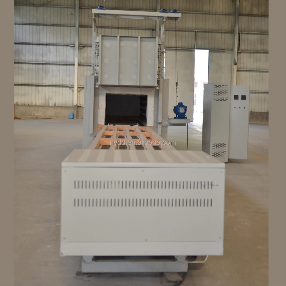 450.C 650.C 950.C 1100.C Large Capacity Bogie hearth electric resistance Industrial Furnace For Annealing Tempering Steel Copper