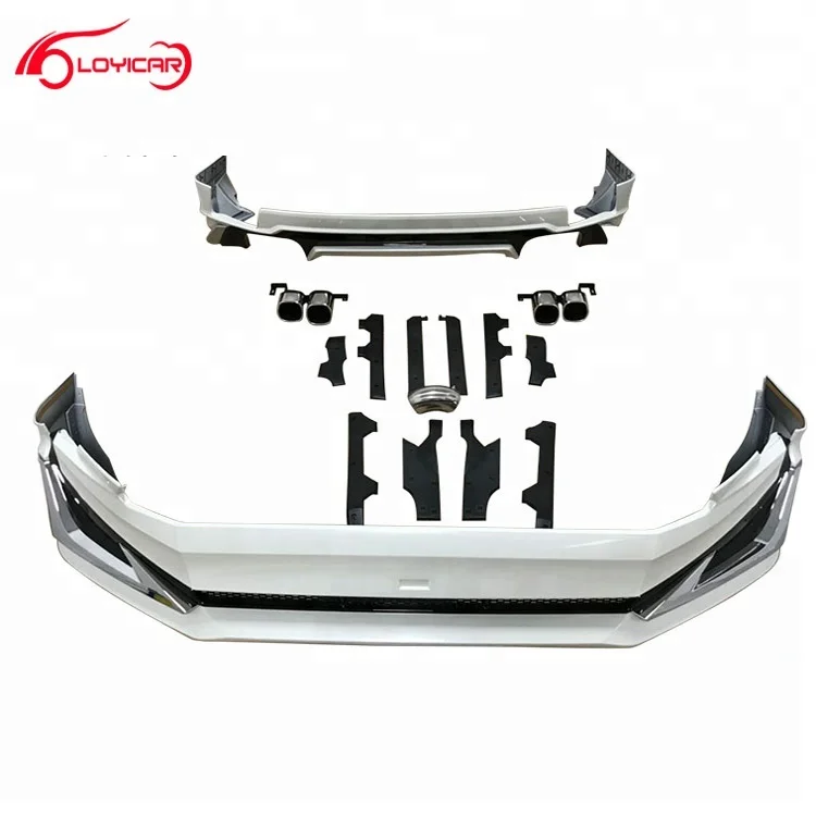 Комплект чехлов для переднего и заднего бампера OE Toyota Prado 2018