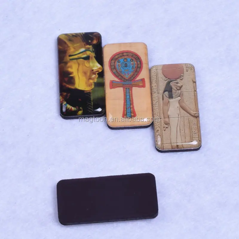 personalised egypt decor resin souvenir crystal epoxy fridge magnets