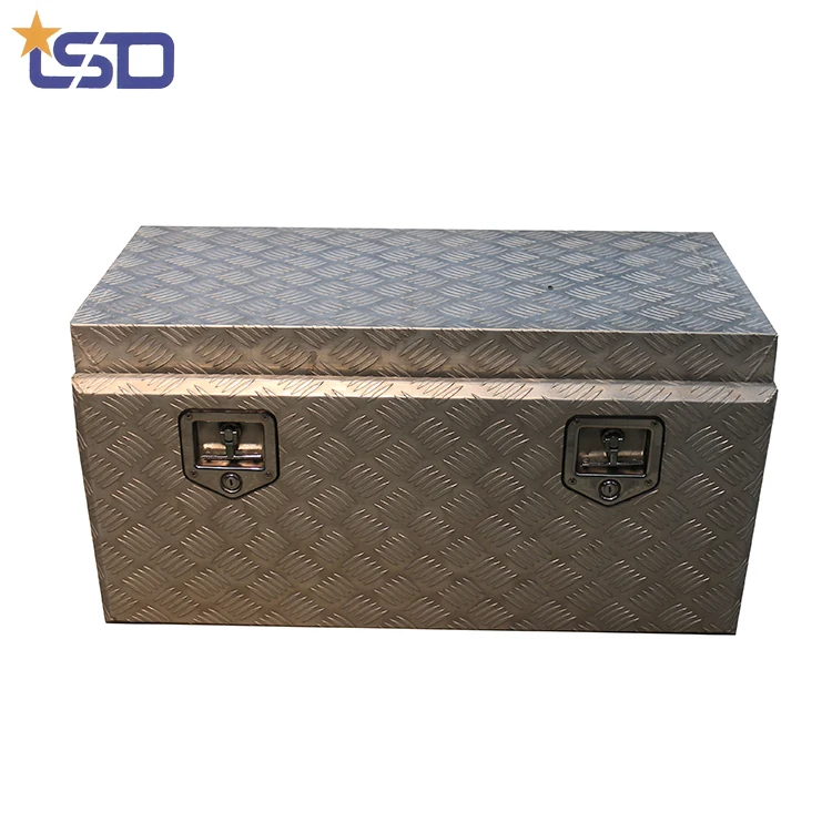 
Wholesale oem custom Aluminium checker plate under tray Truck Toolbox with T-lock Wholesale oem custom&nbsp; Aluminium checker plate under tray Truck Toolbox with T-lock