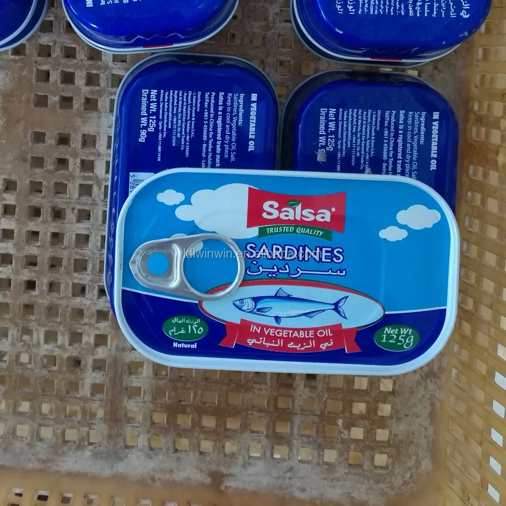 canned sardine in vegetable oil from morocco