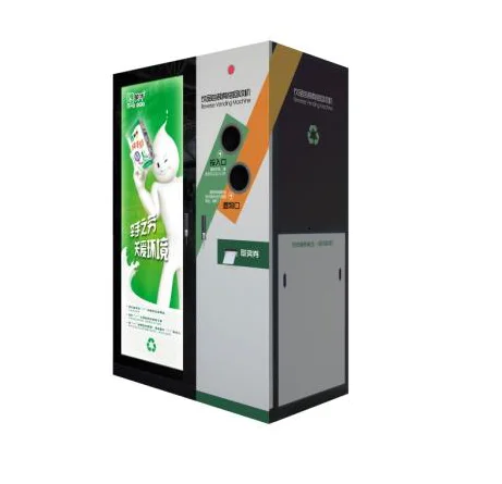 
recycling machine for plastic bottle and cans reverse vending machine 