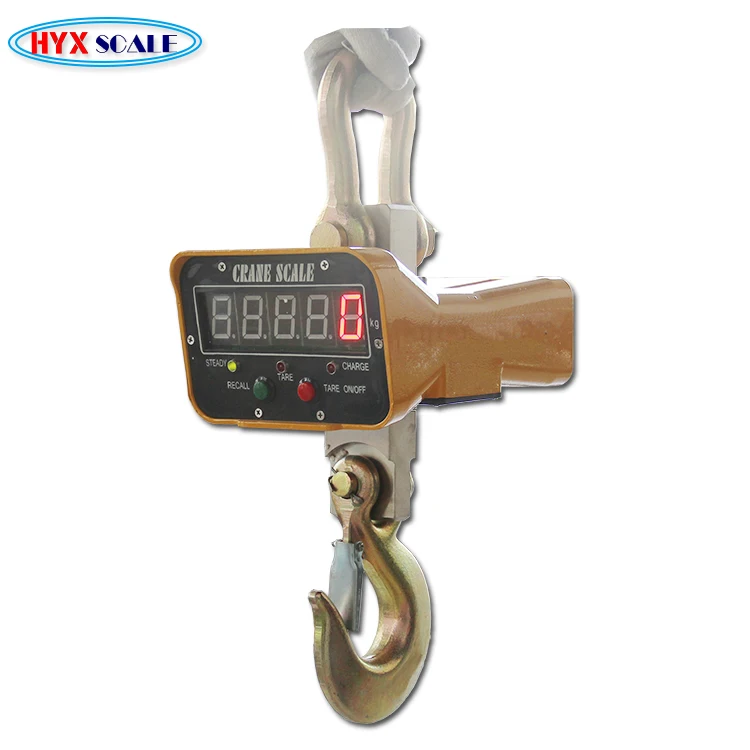 Best Selling Factory Price Ocs Digital Crane Scale 1 Ton 2 Ton 1000 kg with LED display