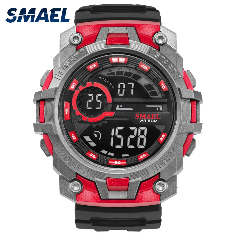 
Smael 2018 men 1701 wrist watch 5 atm waterproof sport watches 