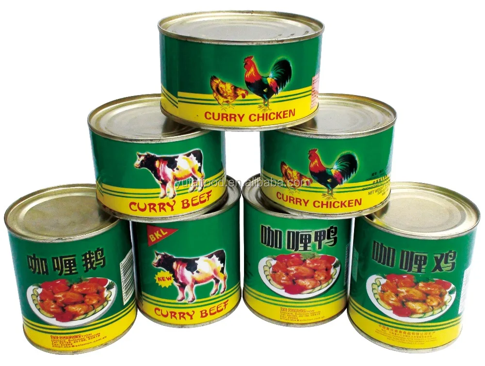 Halal Food Canned Curry Meat