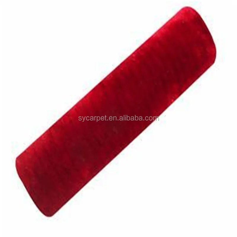 red carpet with pvc rubber backing for outdoor use