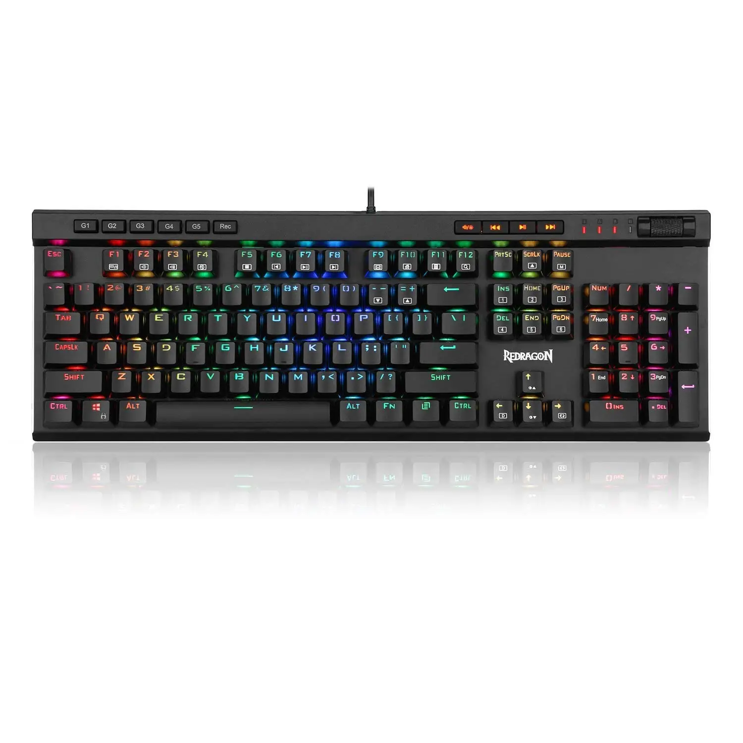 High Quality K580 Wired Ergonomic Design Gamer Computer Keyboard