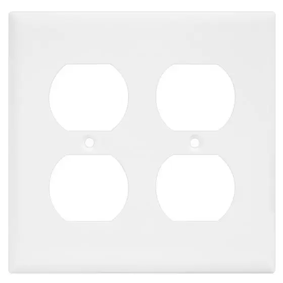 Ul and cul US Standard 2 Gang Double Duplex Socket Wall Plate -re 2