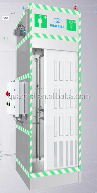 Enclosed Temperature Control Emergency Eye Wash Room Tank Shower Station