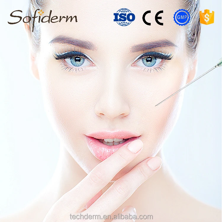 Sofiderm skin care cross linked ha injection dermal filler for face injections