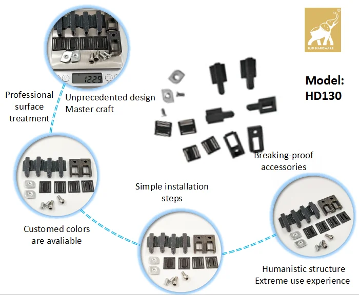 Factory price hardware accessories aluminum window and door zinc alloy accessories