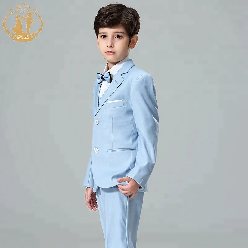 NEW ARRIVAL! 2020 Fashion Nimble Spring And Summer Formal  3 Pcs Kids Suit For Boys Wedding Suit