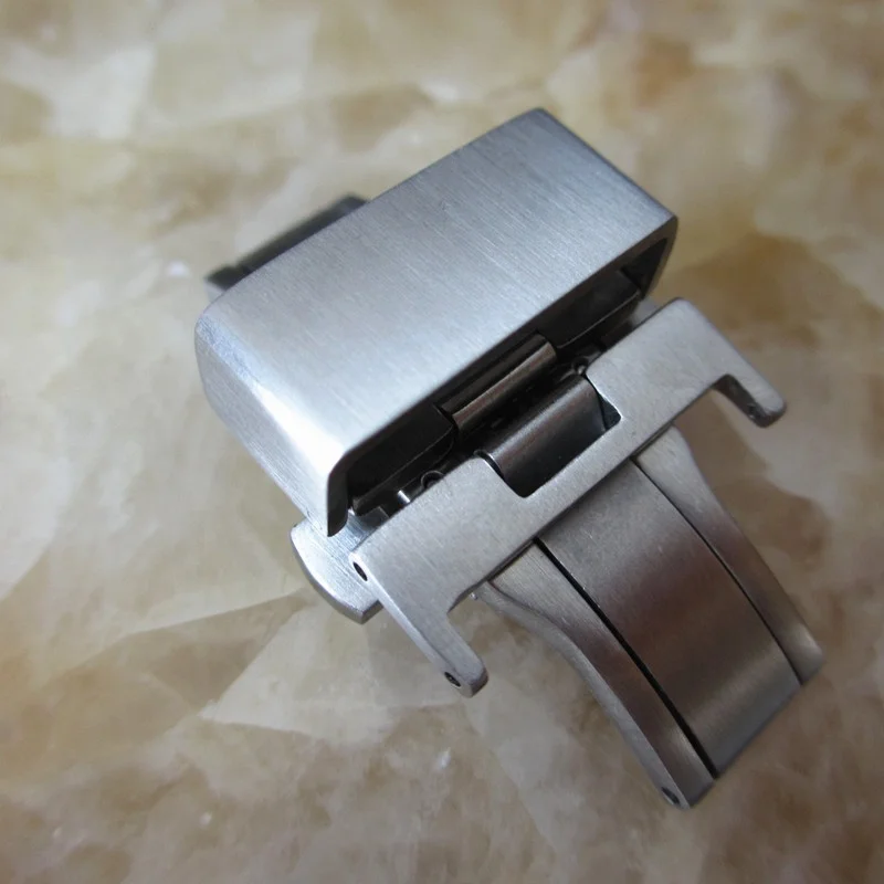 316L морские часы из нержавеющей стали с раскладной застежкой 22 24 мм