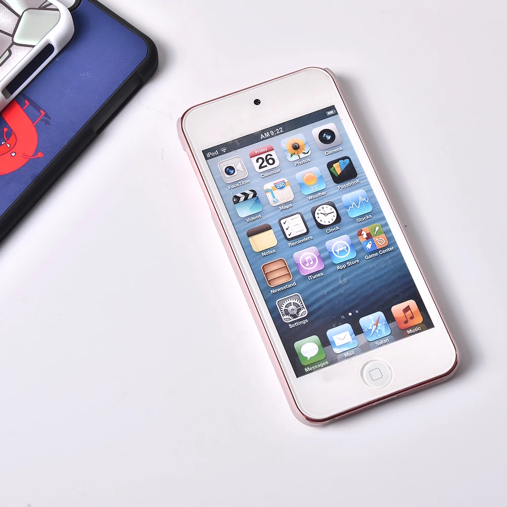Kundenspezifische 2D Sublimationsdruck PC TPU Handyfall iPod Touch 6 Handy-Zubehör