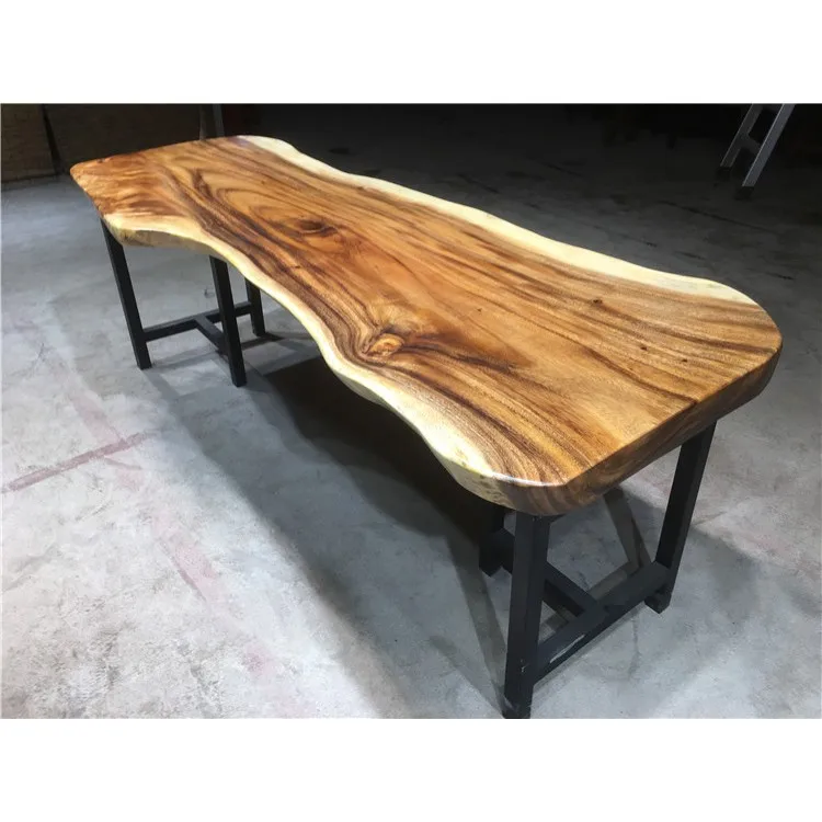  Luxury Reclaimed Design Live Edge Wood Slab Suar For
