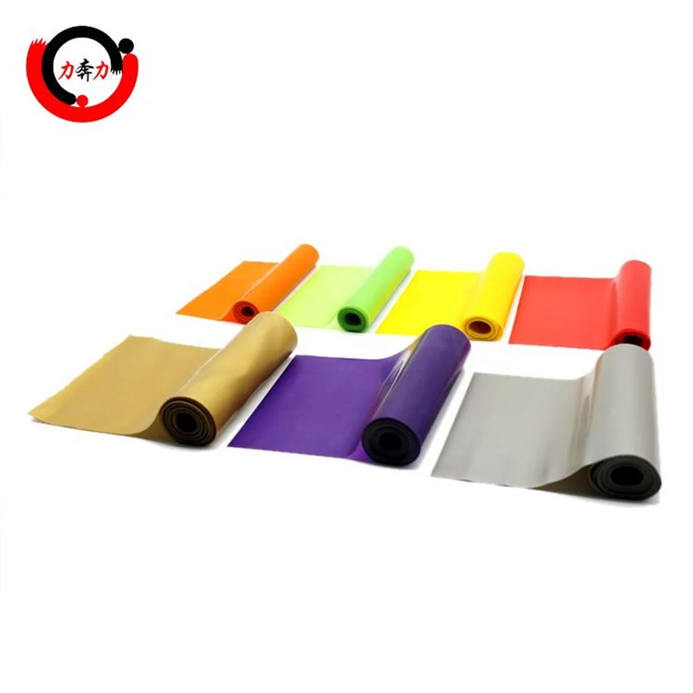 Libenli Cheap Price Long Resistance Bands Flat Latex Free Home Gym Fitness Equipment for Physical Therapy Body Sport Equipment