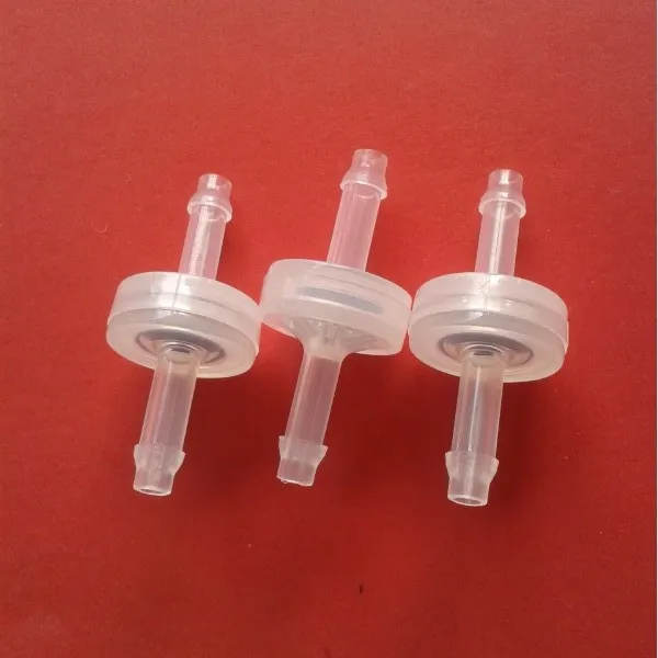 Пищевой обратный клапан 1/8 дюйма, пластиковый диафрагменный обратный клапан PP/EPDM, односторонний клапан DCV1602CEN