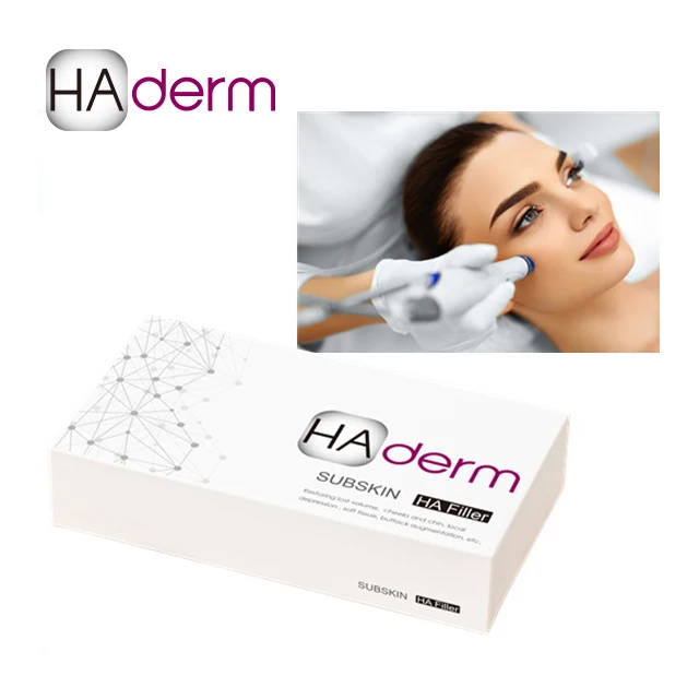 
Cross-linked injectable HA dermal facial filler/ hyaluronic acid gel 